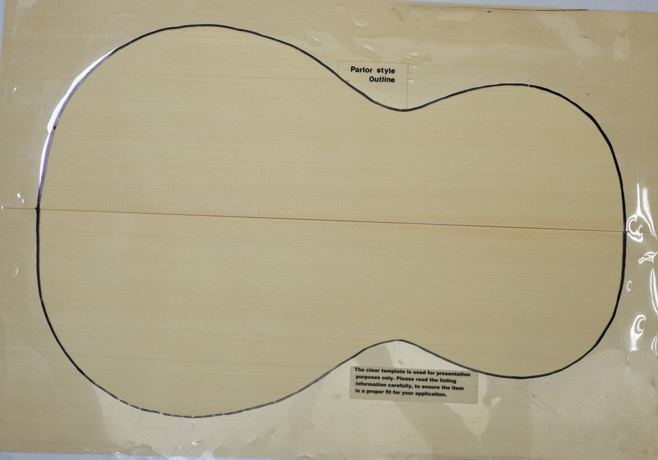 Yellow Cedar Parlor Guitar set, 0.14" thick (HIGH GRADE) - Stock# 6-7433