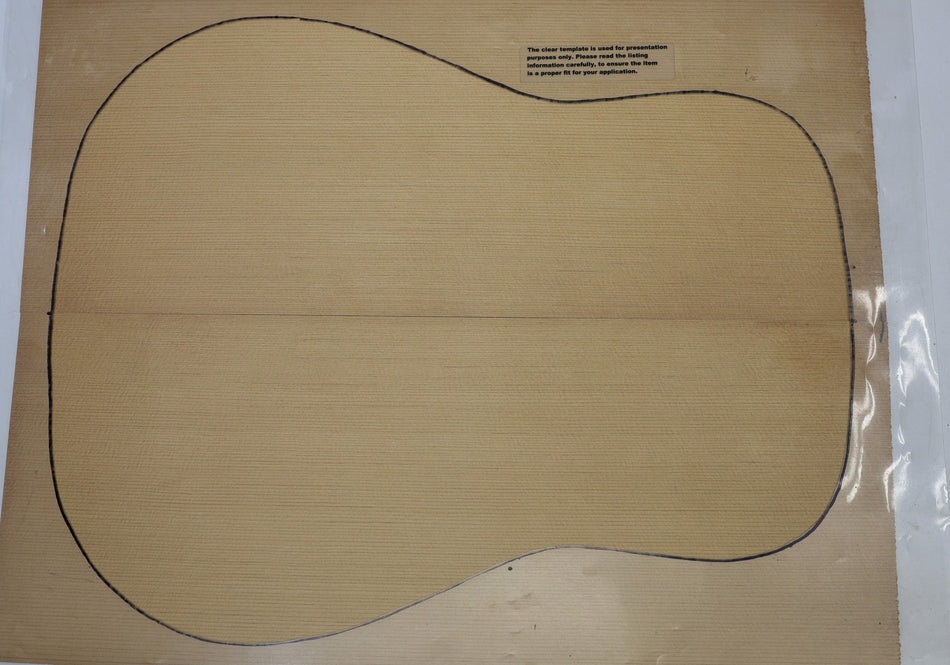 Torrefied Sitka Spruce Dreadnought Guitar Set, 0.15" thick (HIGH GRADE 4★) - Stock# 6-7434