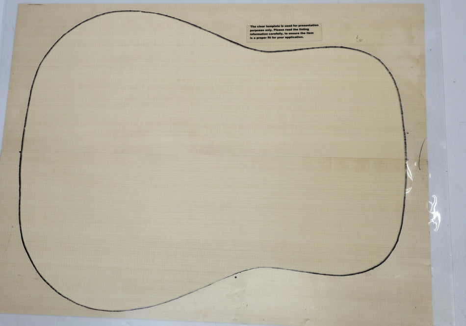Engelmann Spruce Dreadnought Guitar Set, 0.16" thick (HIGH GRADE 4★) - Stock# 6-7435