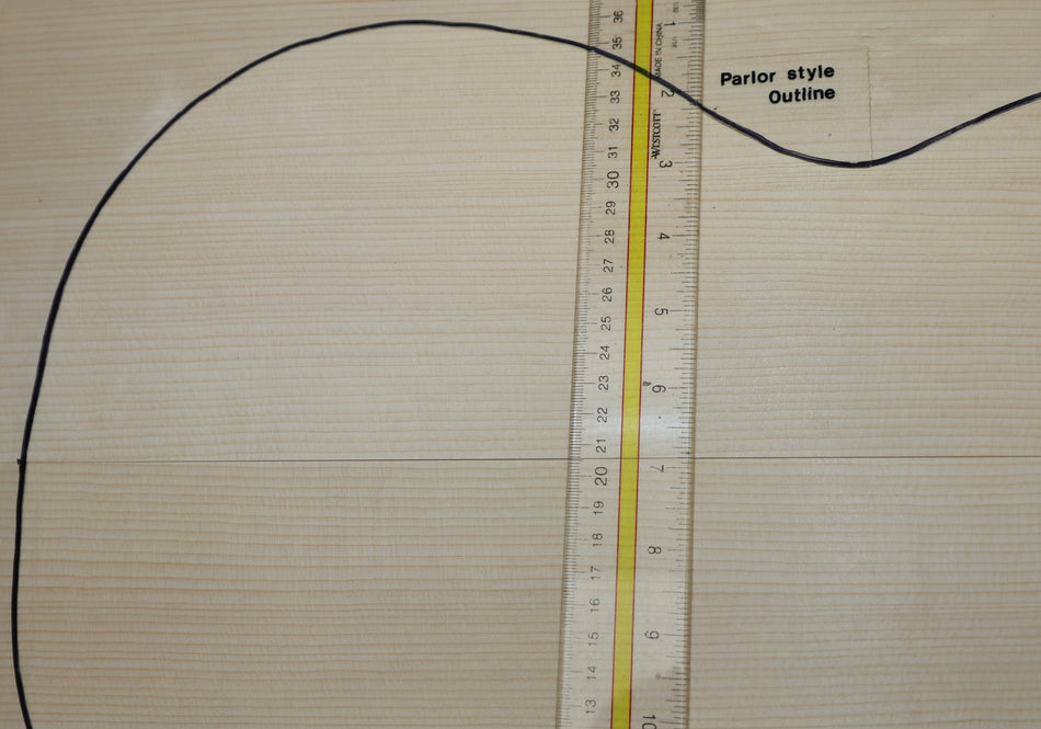 Red Spruce Parlor Guitar Set, 0.15" thick (HIGH GRADE)- Stock# 6-7447