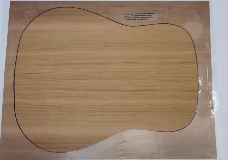 Red Cedar Dreadnought Guitar Set, 0.16" thick (Professional) - Stock# 6-7449