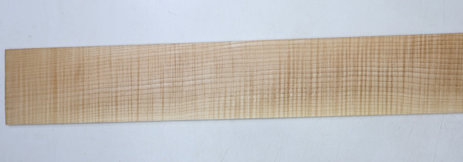 Maple Flame Bass Fingerboard, 0.28" x 4.1" x 33.7" unslotted - Stock# 6-7455