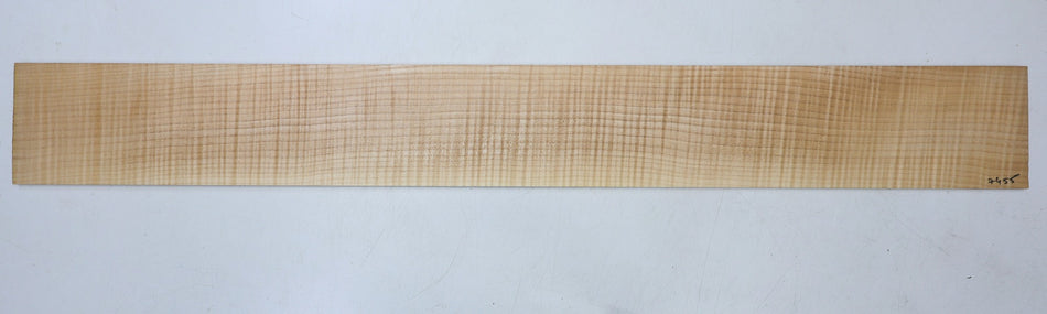 Maple Flame Bass Fingerboard, 0.28" x 4.1" x 33.7" unslotted - Stock# 6-7455