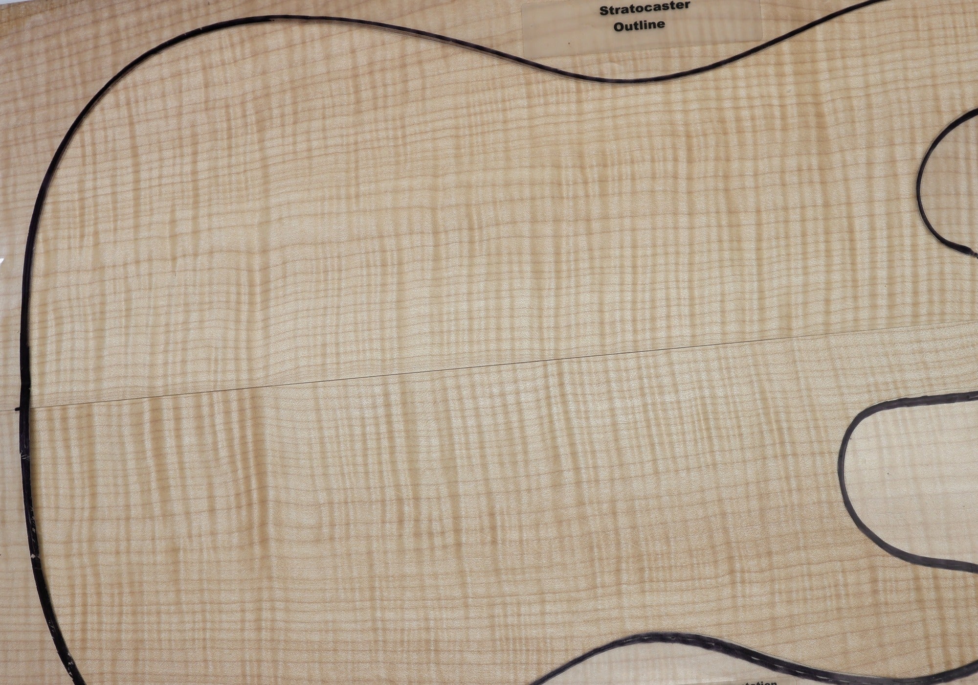 Maple Flame Guitar set, 0.26
