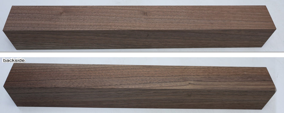 Walnut (Black) Spindle 2.7" x 2.7" x 22" - Stock# 6-7461