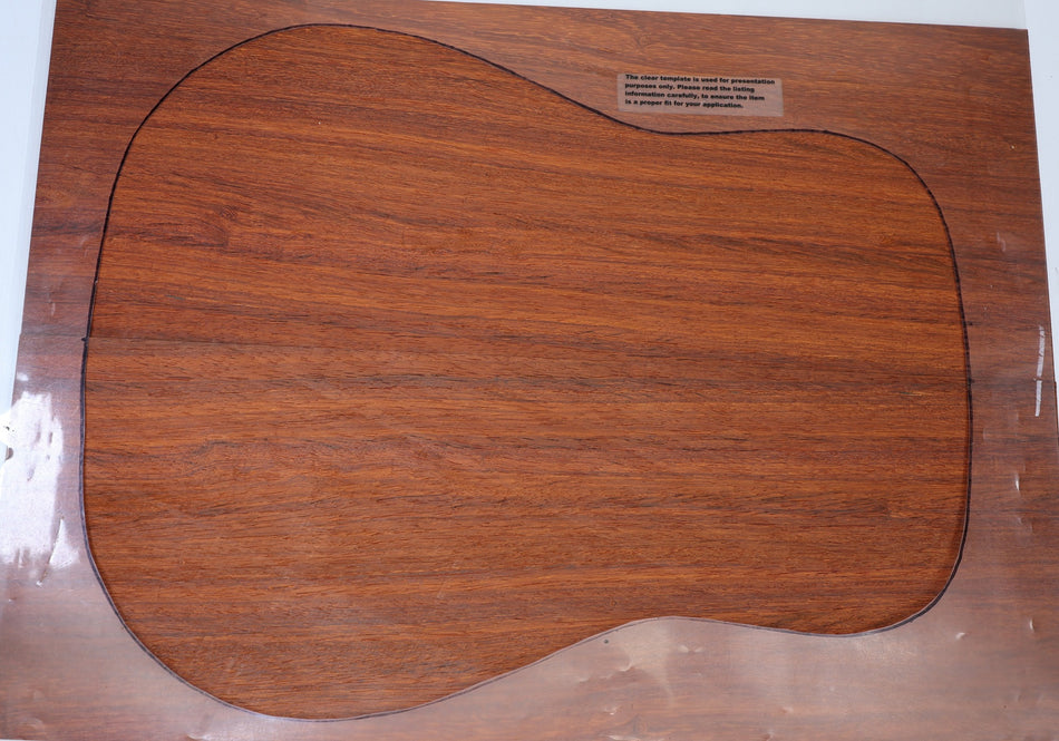 Padauk Dreadnought back & side set - Stock# 6-7463