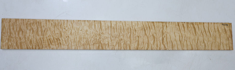 Maple Quilt Fingerboard, 24" long, unslotted (HIGH FIGURE) - Stock# 6-7473