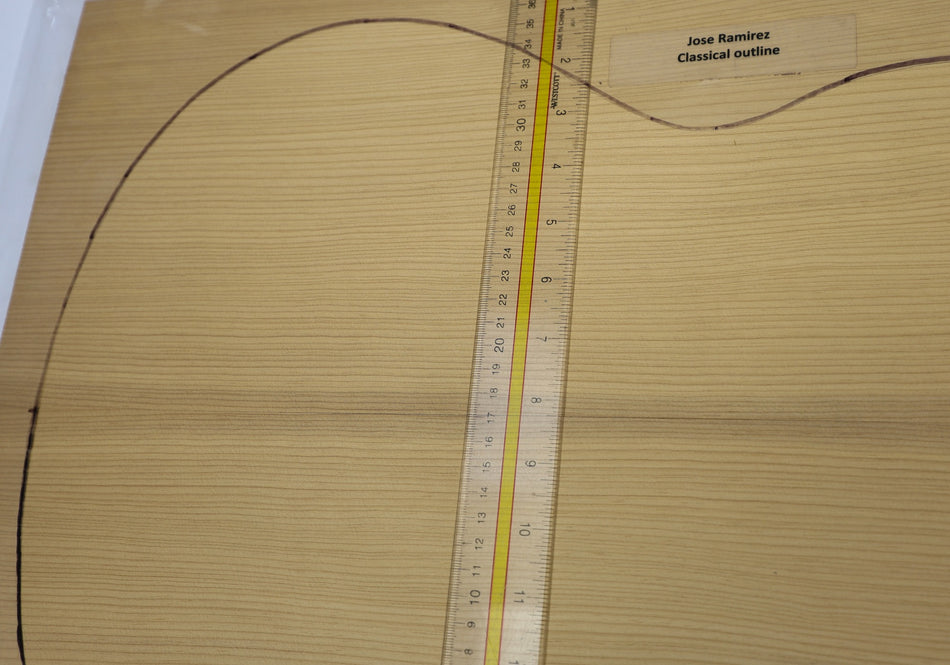 Torrefied Red Spruce Classical Guitar Set, 0.15" thick (HIGH GRADE 4★) - Stock# 6-7479