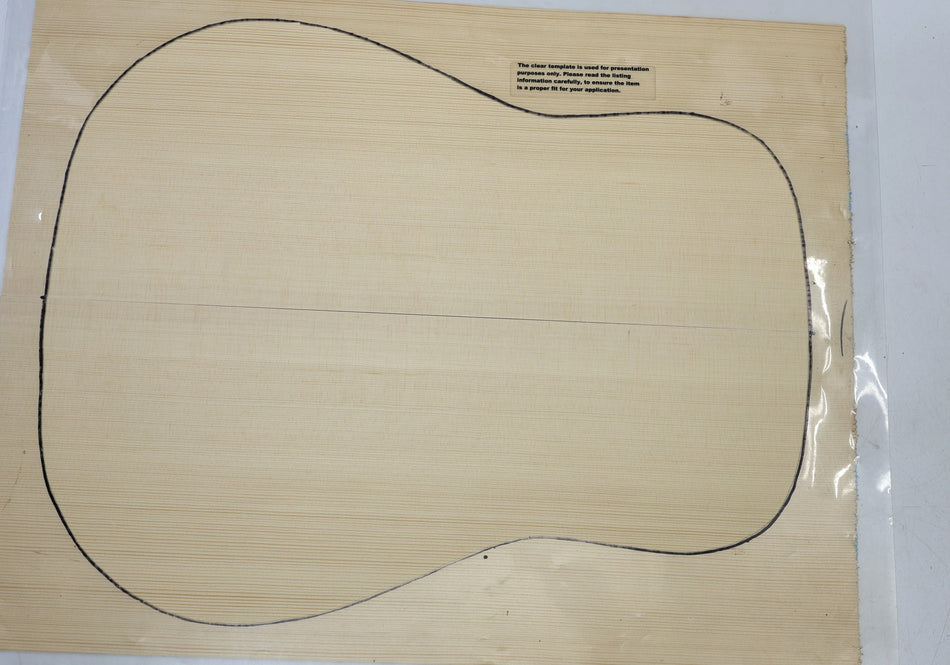Engelmann Spruce Dreadnought Guitar Set, 0.17" thick (Professional) - Stock# 6-7480