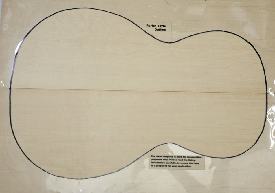 Engelmann Spruce Parlor Guitar Set, 4.1 mm thick (HIGH GRADE) - Stock# 6-7498