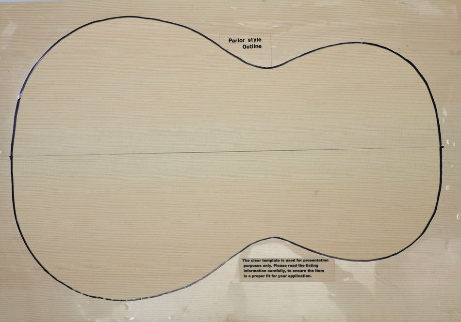 Lutz Spruce Parlor Guitar set, 4.3mm thick (+STANDARD +3★) - Stock# 6-7509