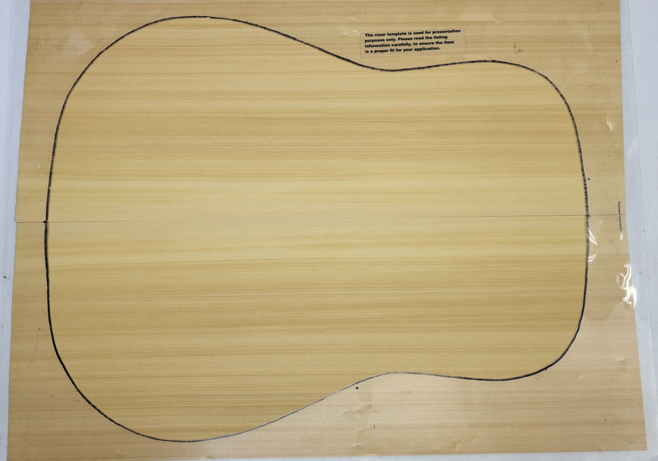 Yellow Cedar Dreadnought Guitar Set, 4.8 mm thick (Professional) - Stock# 6-7511