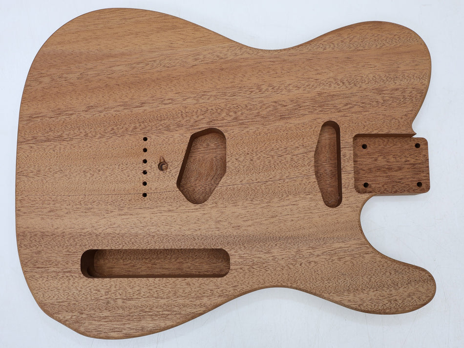Fijian Mahogany Machined One-piece Telecaster-type body - Stock# 6-7514