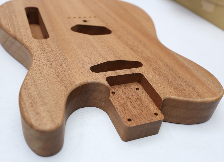 Fijian Mahogany Machined One-piece Telecaster-type body - Stock# 6-7514