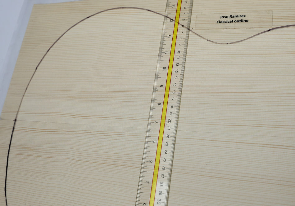 Red Spruce Classical Guitar Set, 4.5 mm thick (Standard) - Stock# 6-7522