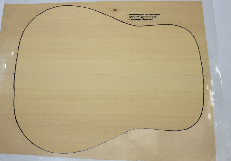 Yellow Cedar Dreadnought Guitar Set, 2.3 mm (HIGH GRADE) - Stock# 6-7526