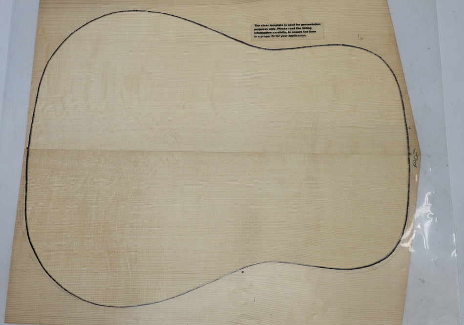 Engelmann Spruce Dreadnought Guitar Set, 3.8 mm thick (BEARCLAW +3★) - Stock# 6-7527