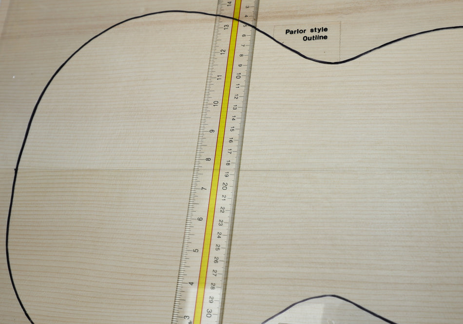 Adirondack Red Spruce Parlor Guitar Set, 3.8 mm thick (HIGH GRADE 4★)- Stock# 6-7546