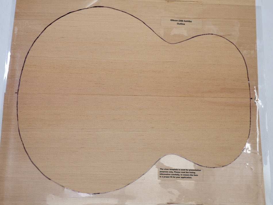 Douglas-Fir Guitar Set, 5.2 mm thick (+STANDARD +3★) - Stock# 6-7548