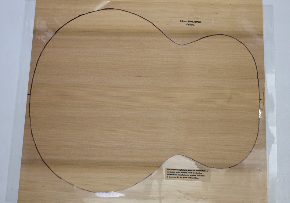 Red Cedar Dreadnoguht, 2 Guitar Sets, 4.6 mm thick (Professional) - Stock# 6-7561