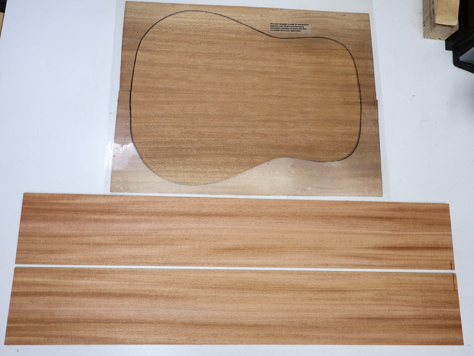 Back & Side set Fijian Mahogany, Dreadnought - Stock# 6-7567