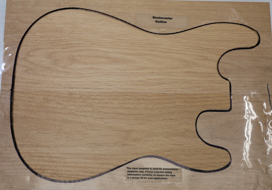 Alder body blank, unglued 2pc, 45 mm thick (HIGH GRADE) - Stock# 6-7579