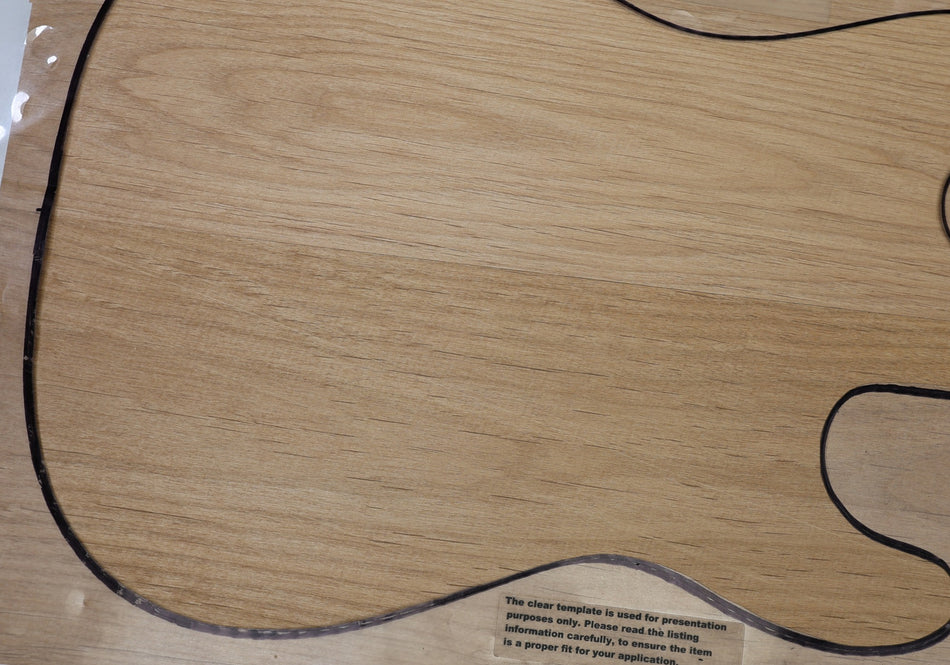 Alder body blank, unglued 2pc, 45 mm thick (HIGH GRADE) - Stock# 6-7579