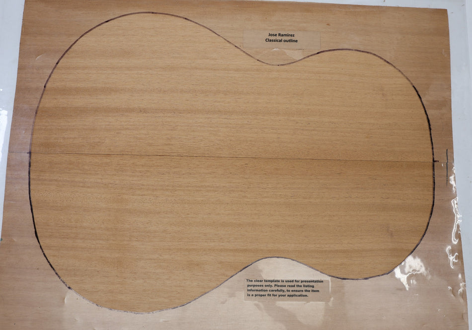 Fijian Mahogany Guitar set, 2.5 mm thick - Stock# 6-7580