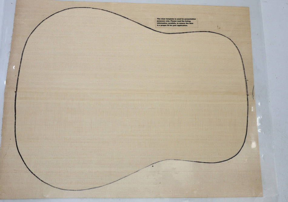 Sitka Spruce Dreadnought Guitar Set, 4 mm thick (+STANDARD +3★) - Stock# 6-7582