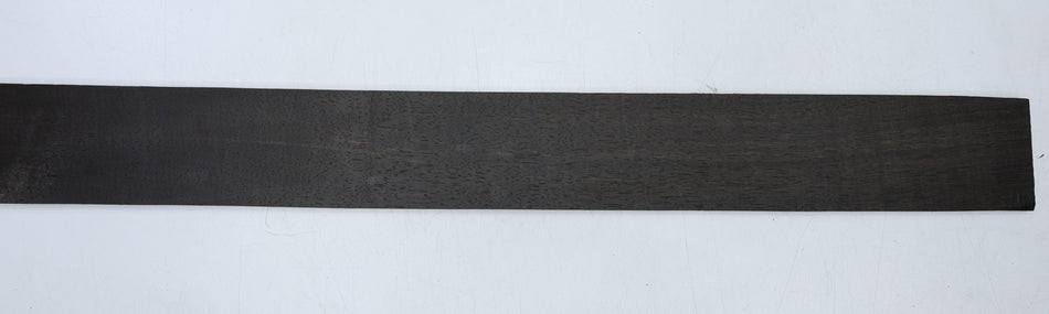 Ebony Bass Guitar Fingerboard 7 * 69 * 710 mm  long, unslotted - Stock# 6-7591
