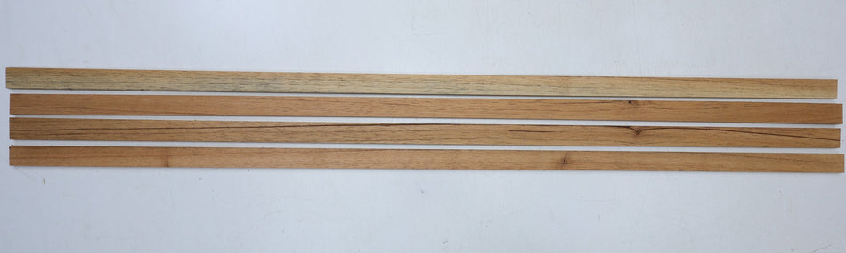 Spanish Cedar Unkerfed Lining Strips, 4 pieces 11 * 20 * 860 mm - Stock# 6-8201