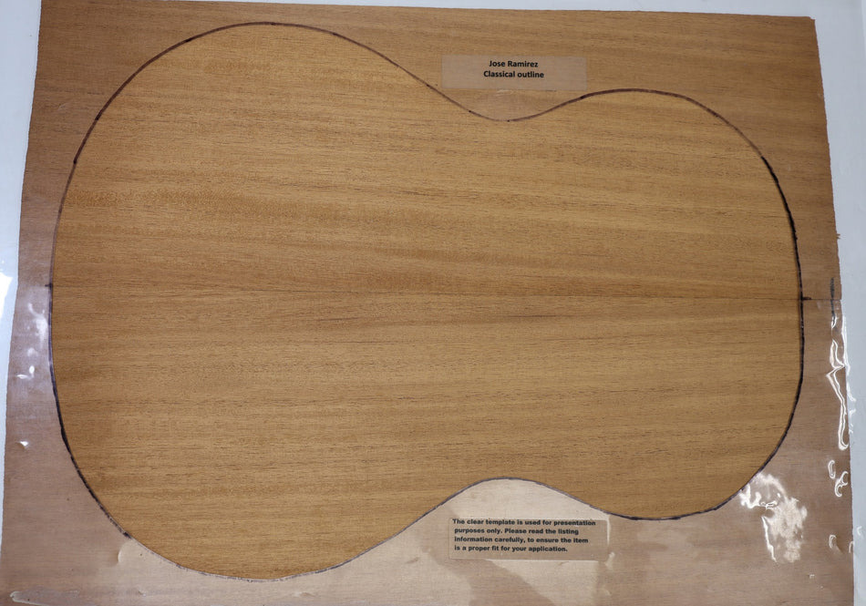 Back & Side set Fijian Mahogany, Classical - Stock# 6-7609