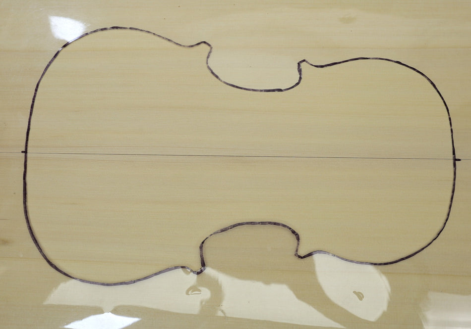 Yellow Cedar Mandolin / Violin set 22 mm thick (+STANDARD) - Stock# 6-7623