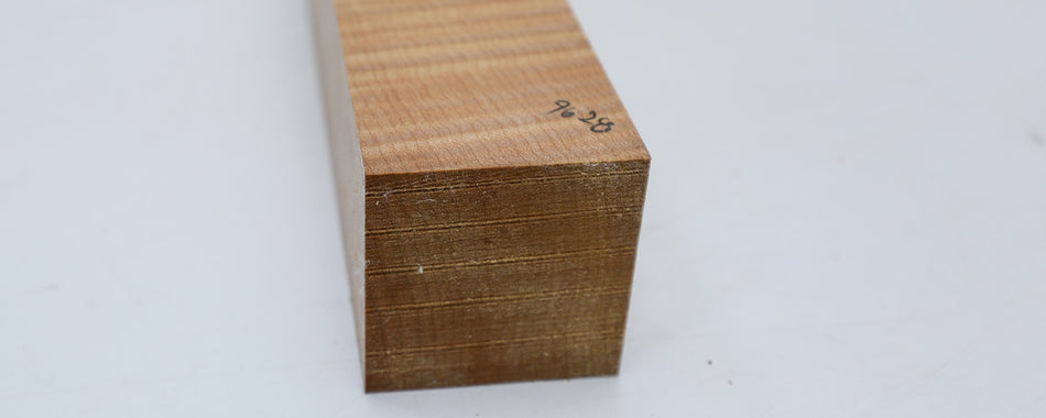 Maple Burl Spindle Square 80 * 80 * 225 mm (HIGH FIGURE) - Stock# 6-7629