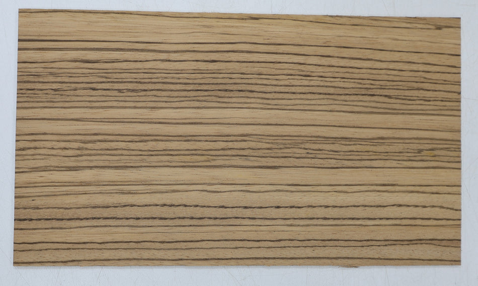 Zebrawood Headstock 3.5 * 130 * 230 mm - Stock# 6-7639