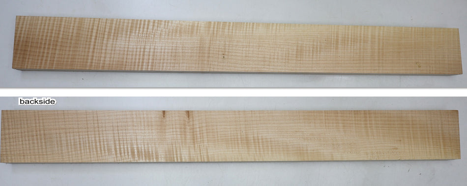 Maple Flame Neck Blank 30 * 103 * 920 mm (GREAT FIGURE) - Stock# 6-7681