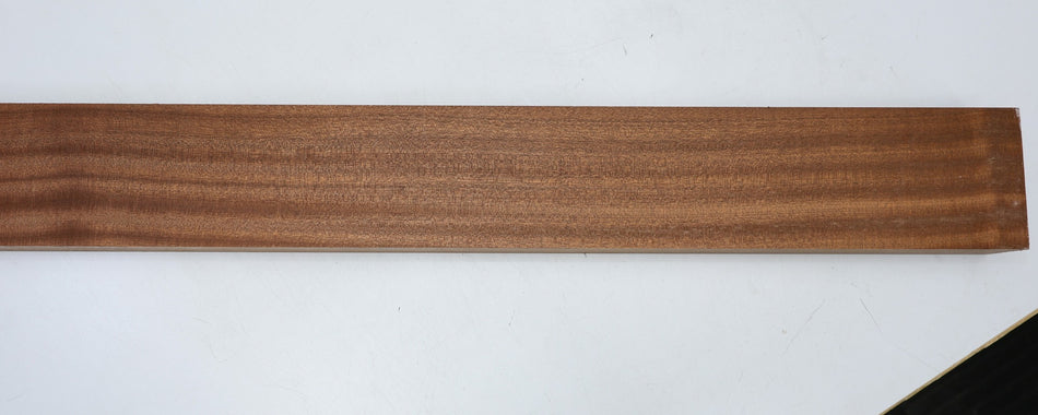 Khaya Mahogany Neck-Thru Blank 47 * 114 * 1190 mm - Stock# 6-7686