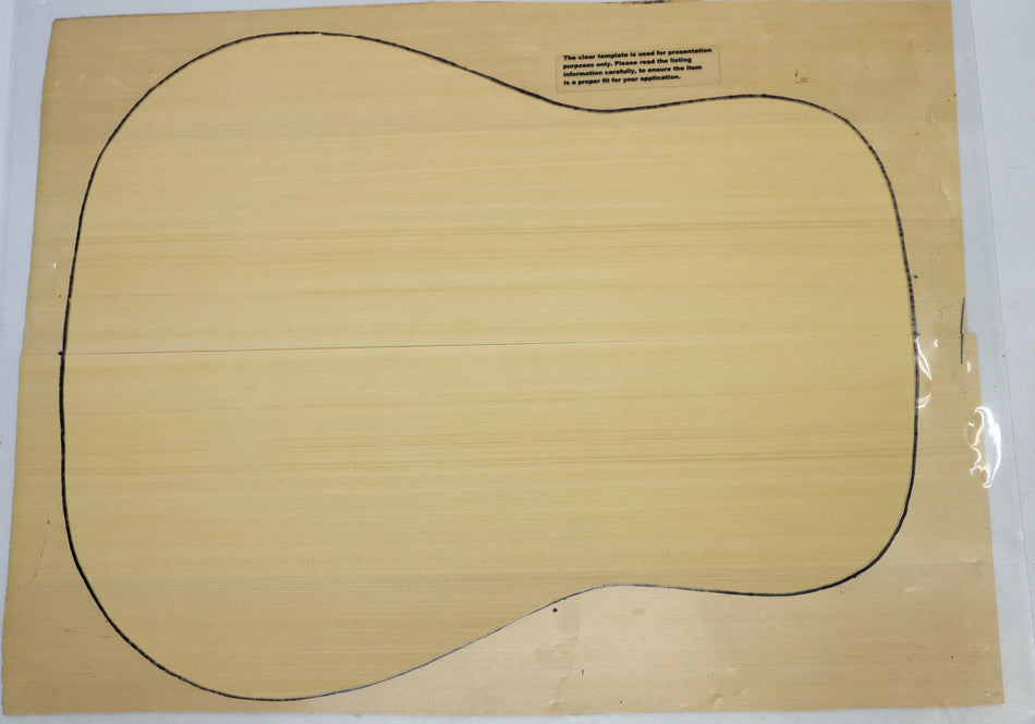 Yellow Cedar Dreadnought Guitar Set, 4 mm thick (+STANDARD +3★) - Stock# 6-7687