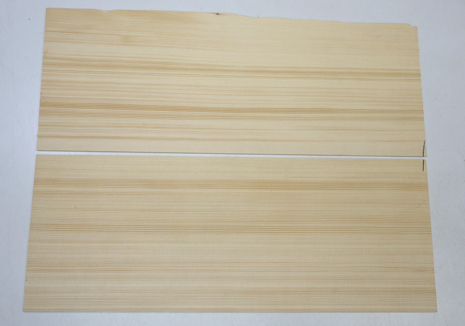 Red Spruce 2 pieces 4.5 mm thick  - Stock# 6-7691