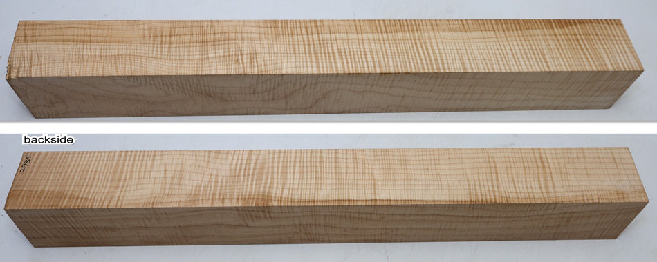 Maple Flame Spindle Square  73 * 73 * 640 mm (HIGH FIGURE) - Stock# 6-7735