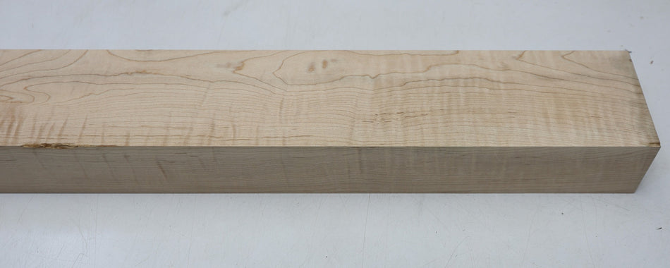 Red Maple Flame Neck Blank 2.6" x 4" x 35.8" - Stock# 6-7751