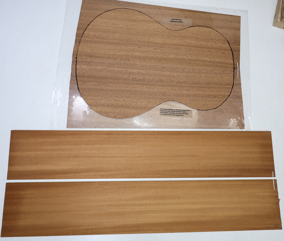 Back & Side set Fijian Mahogany, Classical (+STANDARD) - Stock# 6-7763