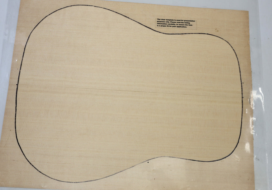 Sitka Spruce Dreadnought Guitar Set 3.8 mm thick (+STANDARD +3★) - Stock# 6-7764