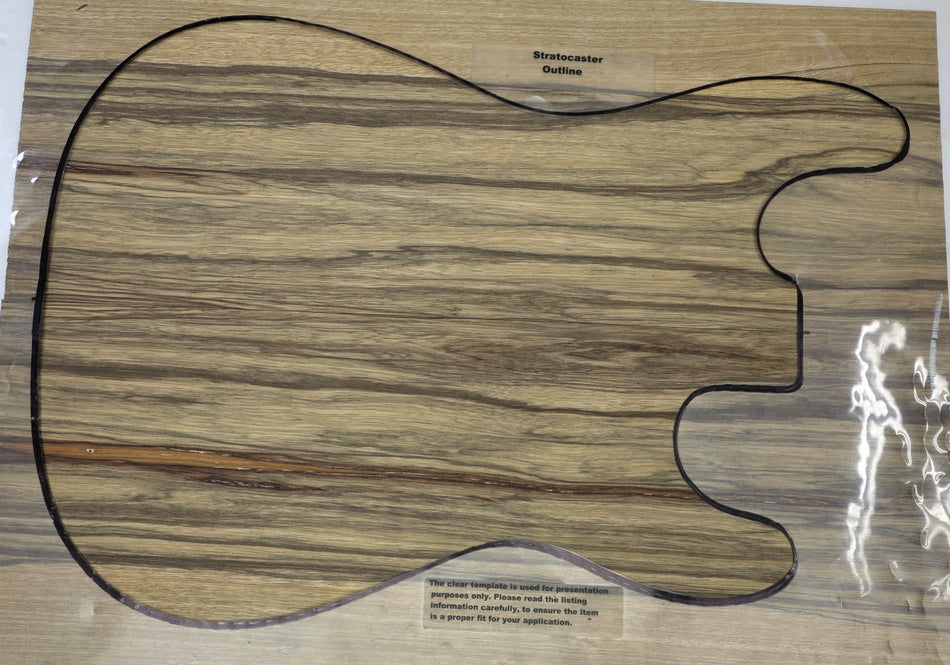 Black Limba Guitar set, 4.8 mm thick - Stock# 6-7770