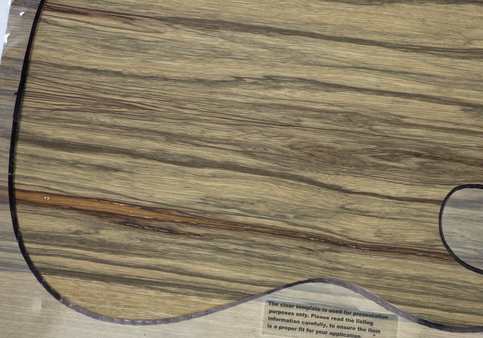 Black Limba Guitar set, 4.8 mm thick - Stock# 6-7770