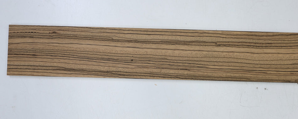 Zebrawood Fingerboard 8 * 76 * 575 mm, unslotted - Stock# 6-7792