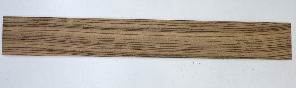 Zebrawood Fingerboard 8 * 76 * 575 mm, unslotted - Stock# 6-7792