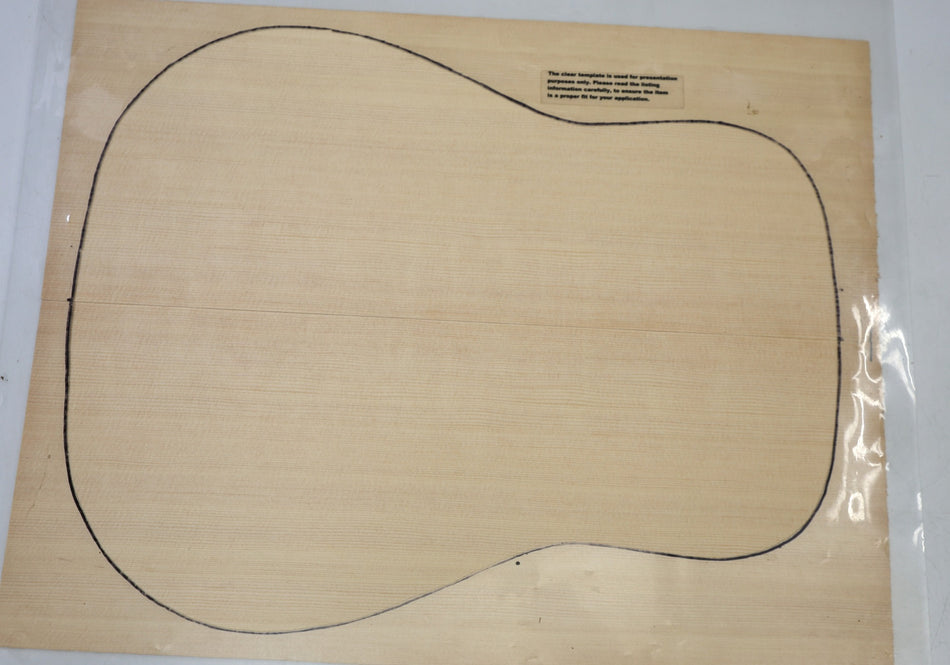 Sitka Spruce Dreadnought Guitar Set 3.8 mm thick (+STANDARD +3★) - Stock# 6-7797