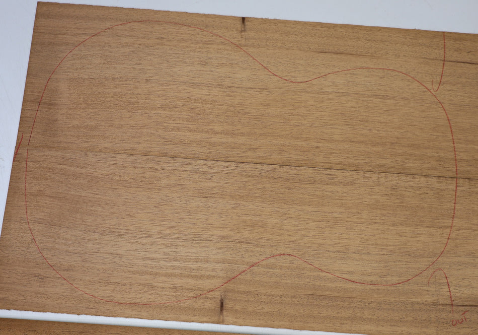 Back & Side set Fijian Mahogany, Parlor - Stock# 6-7820