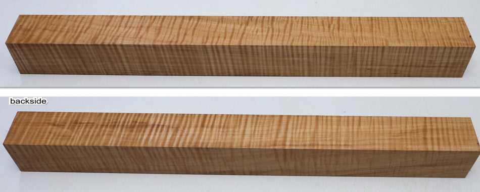 Maple Flame Spindle Square  54 * 54 * 565 mm (+HIGH FIGURE) - Stock# 6-7821